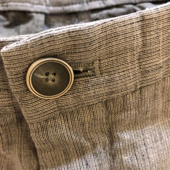 Massimo Dutti Men's Textured 4 Pocket Slim Fit Trouser Pants Gray Size 30 - Picture 4 of 9